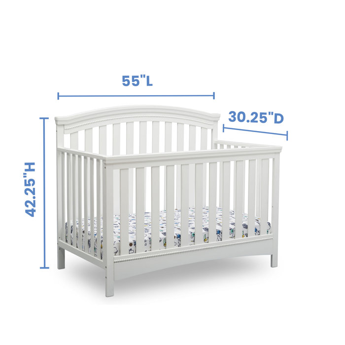 Delta Children Emerson 4in1 Convertible Crib & Reviews Wayfair